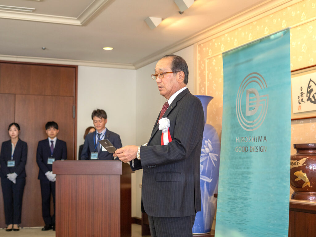 ECO BBQ「ひろしまグッドデザイン賞」表彰式に出席しました 2